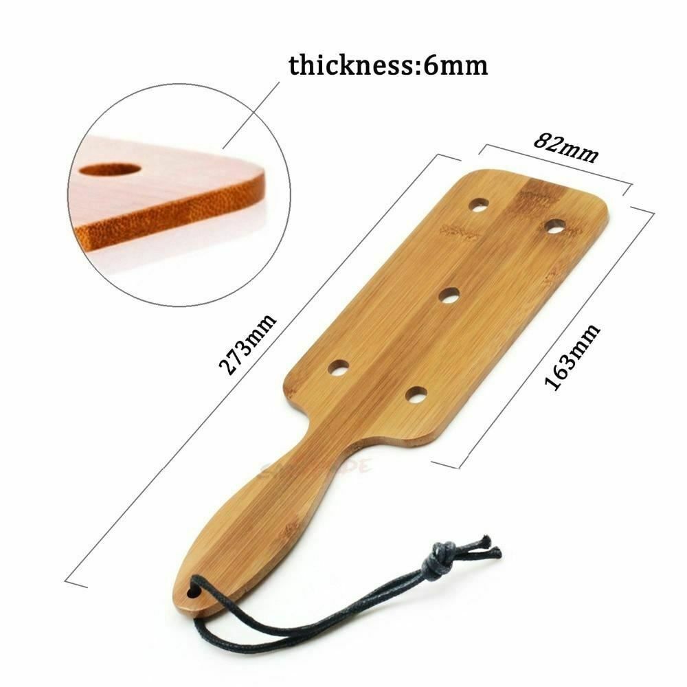 Wide Bamboo Spanking Paddle - Picture 5