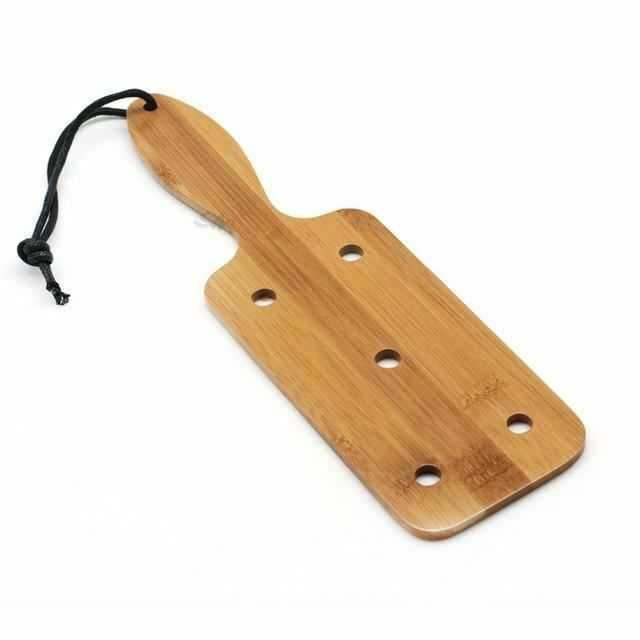 Wide Bamboo Spanking Paddle - Picture 1