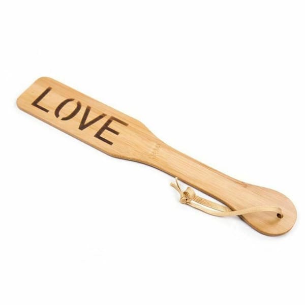 Wide Spanking Paddle - with "LOVE"