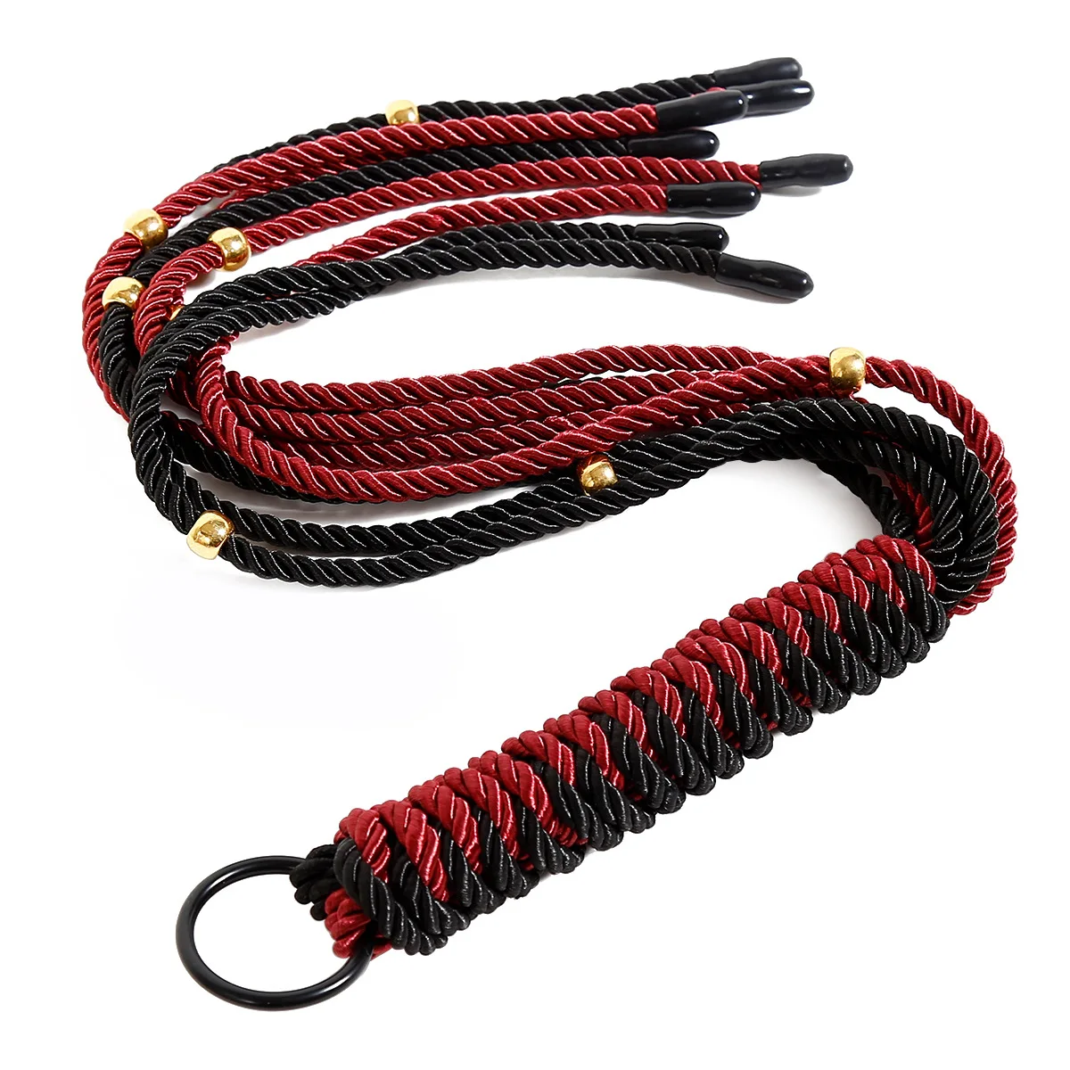 Whip with Braided Tails