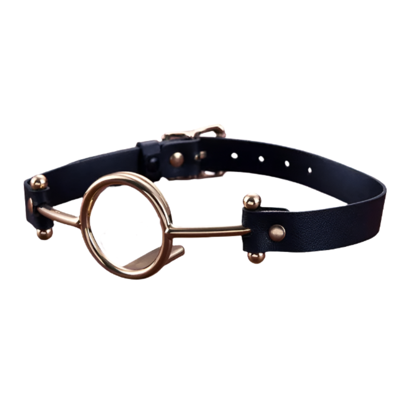 O-Ring with Tongue Depressor - Black