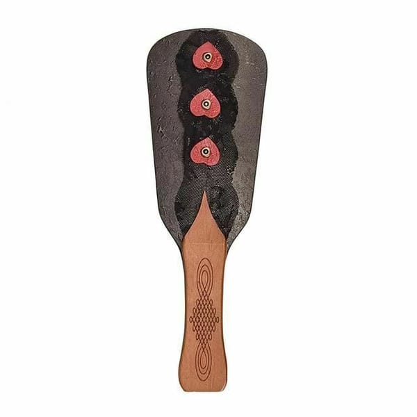 Leather Spanking Paddle - Brown