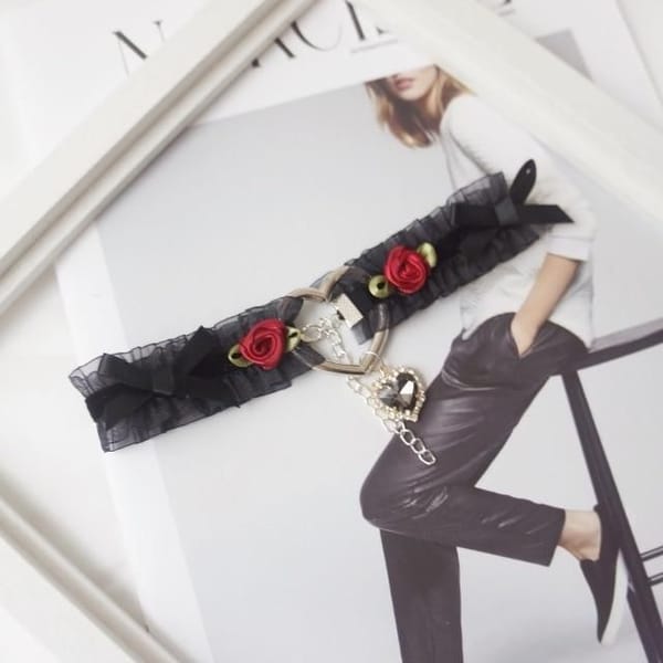 Lace Choker - Black